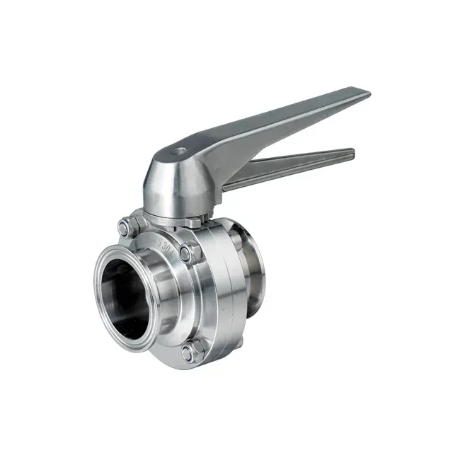 SS304 Sanitary High-flow Lugged Tri-clamp Manual Butterfly Valve — 2/6
