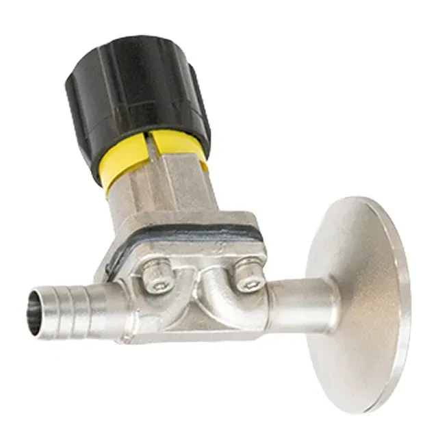 Stainless Steel Sanitary Manual High Purity Aseptic Liquid Sampling Valve — 4/6