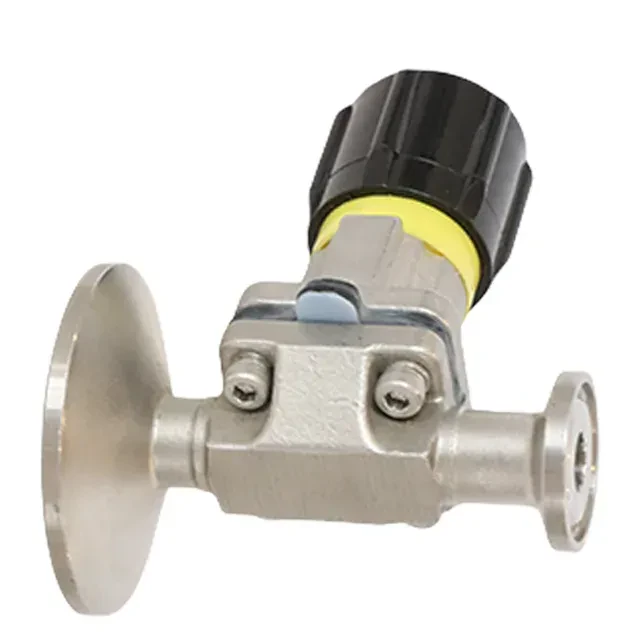 Stainless Steel Sanitary Manual High Purity Aseptic Liquid Sampling Valve — 6/6