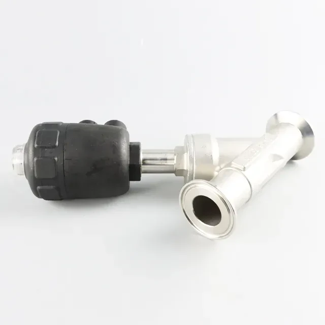 Stainless Steel 3A Sanitary Anti-Corrosion Angle Seat Valve — 5/6