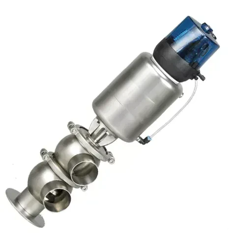 Stainless Steel Sanitary Regulating Intelligent Flow Diversion Valve — 2/6