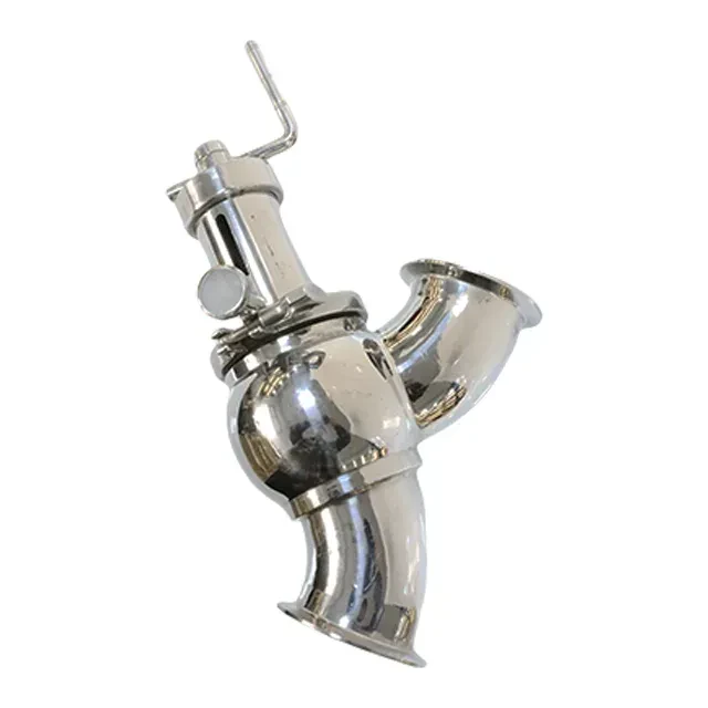 Sanitary Stainless Steel Manual Tri-Clamp Y-Type Flow Diversion Valve — 2/6