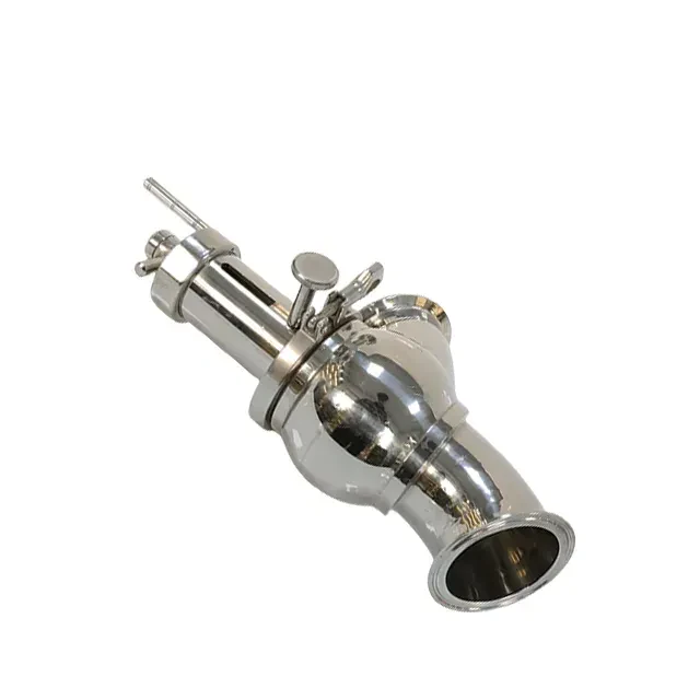 Sanitary Stainless Steel Manual Tri-Clamp Y-Type Flow Diversion Valve — 3/6