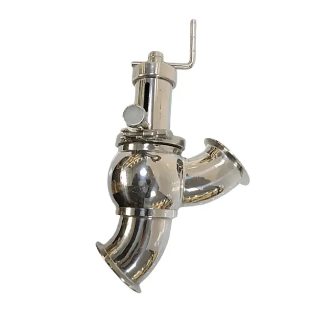 Sanitary Stainless Steel Manual Tri-Clamp Y-Type Flow Diversion Valve — 6/6
