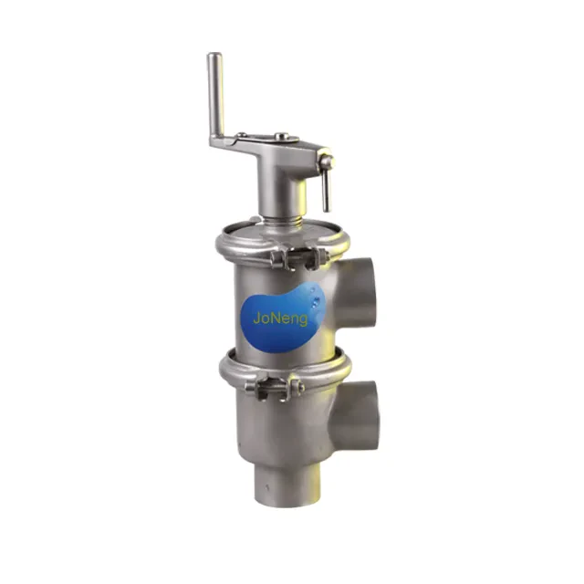 Sanitary Stainless Steel Manual Type Flow Diversion Valve — 6/6
