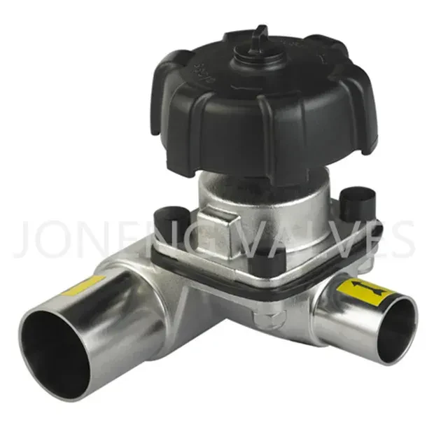 Stainless Steel Sanitary Diaphragm Valve with Sampling Valve — 2/6
