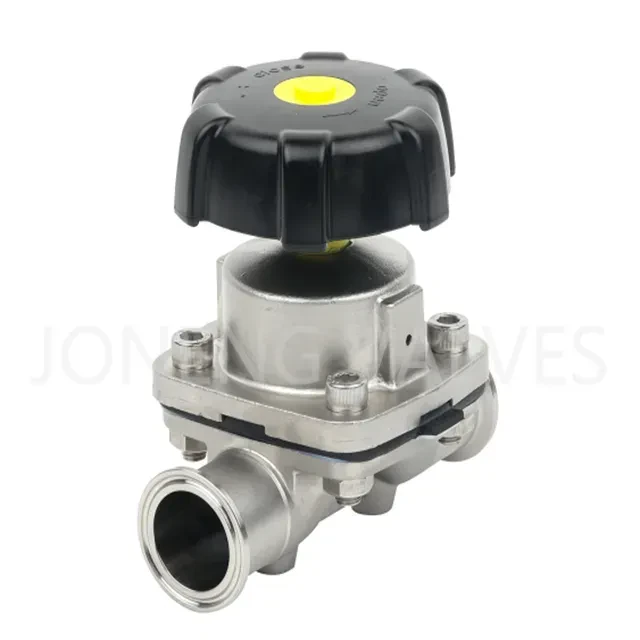 Stainless Steel Butt-weld Diaphragm Valve with Sampling Valve — 6/6