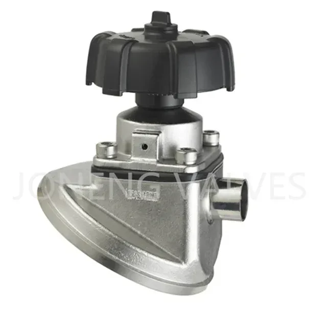 Stainless Steel Welded Diaphragm Control Valve for Food Processing — 3/6