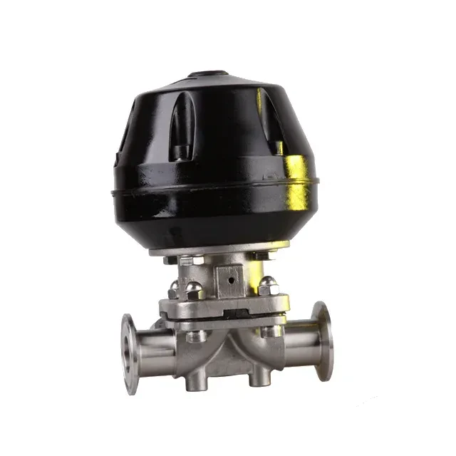 Stainless Steel Sanitary Manual U-type Diaphragm Valve — 2/6