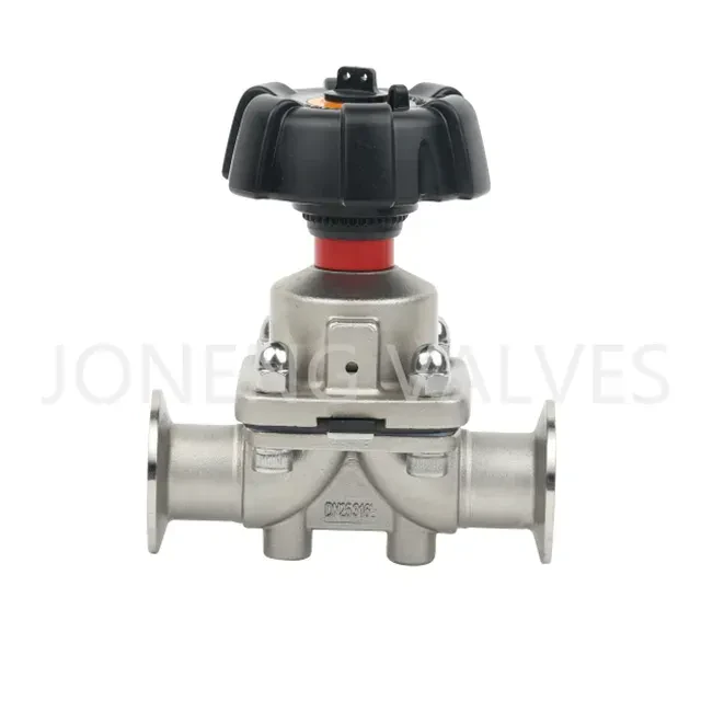 Stainless Steel High-flow Straight Diaphragm Control Valve — 3/6