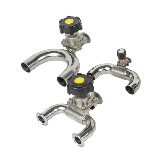 Stainless Steel Sanitary High-Temperature Diaphragm Valve — 6/6