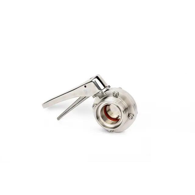 Stainless Steel Zero Leakage Lever Handle Manual Wafer Butterfly Valve — 2/6