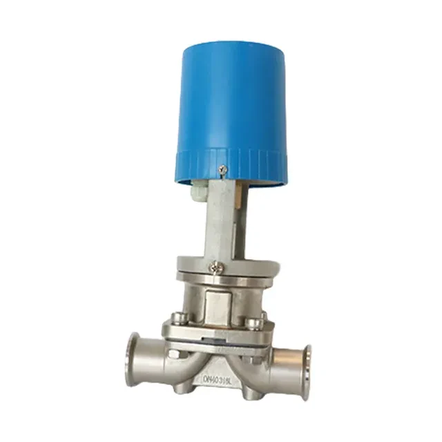 Sanitary Stainless Steel Electric Clamped Diaphragm Valve — 2/6
