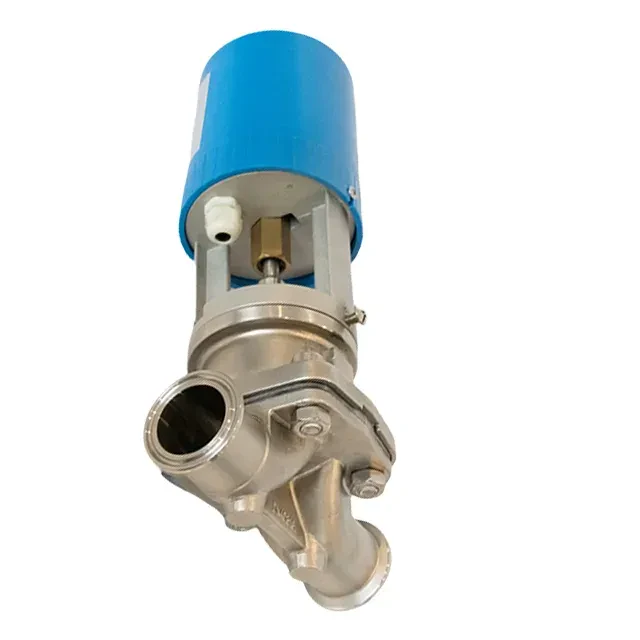 Sanitary Stainless Steel Electric Clamped Diaphragm Valve — 3/6