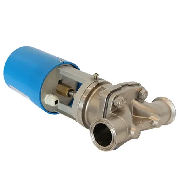 Sanitary Stainless Steel Electric Clamped Diaphragm Valve — 4/6