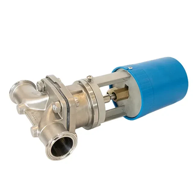 Sanitary Stainless Steel Electric Clamped Diaphragm Valve — 6/6