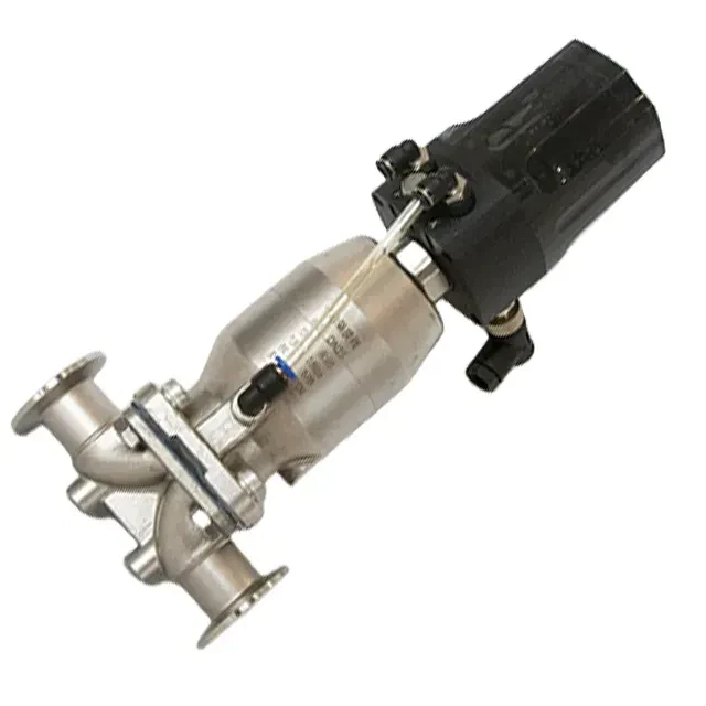 Stainless Steel Pneumatic Clamp-End Food Grade Diaphragm Valve — 5/6