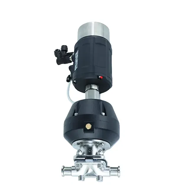 Stainless Steel Clamped Pneumatic Actuated Flow Control Diaphragm Valve — 2/6