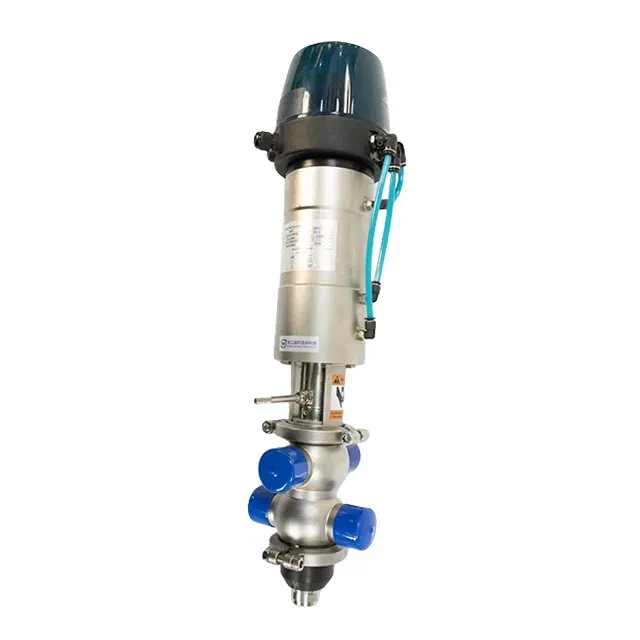 Sanitary Stainless Steel Single Seat Pneumatic Intelligent Mixproof Valve — 2/6