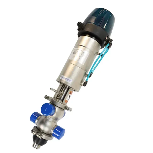 Sanitary Stainless Steel Single Seat Pneumatic Intelligent Mixproof Valve — 6/6