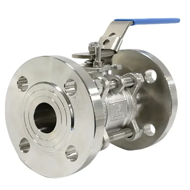 Non Retention Clamp End Two Way Handle Controled Ball Valve — 3/6