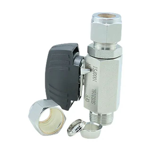 Sanitary Stainless Steel Floating Compression Ball Valve — 4/6