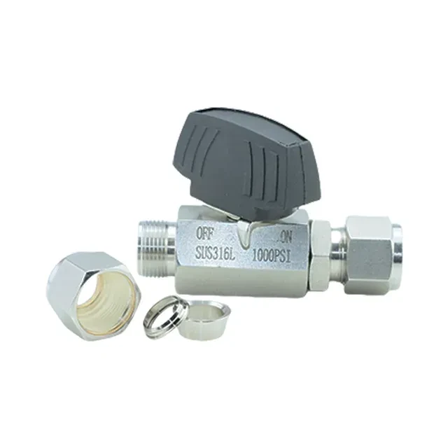 Sanitary Stainless Steel Floating Compression Ball Valve — 5/6