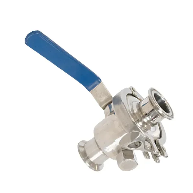 Sanitary Stainless Steel Manual Non-Retention Tri Clamp Knock-Down Ball Valve — 6/6