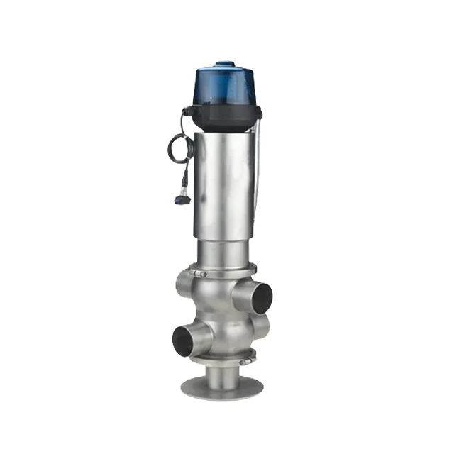 Stainless Steel Regulating High-Temperature Mix Proof Valve for Food Processing — 6/6