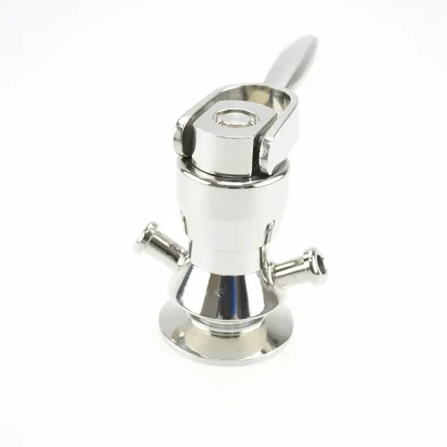 SS304 Sanitary Precision Casting Automatic Reset Inline Sampling Valves — 2/6