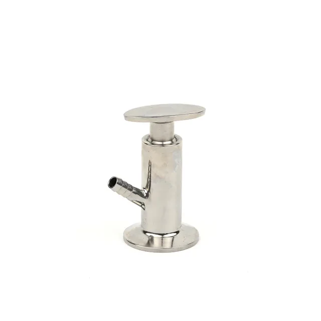 SS304 Sanitary Precision Casting Automatic Reset Inline Sampling Valves — 3/6
