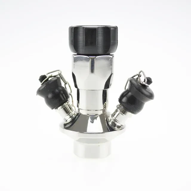 SS304 Sanitary Precision Casting Automatic Reset Inline Sampling Valves — 6/6
