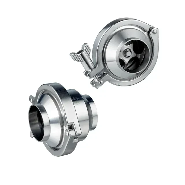 SS316L Clamp Non Return Check Valve for Liquid with Welding — 3/6