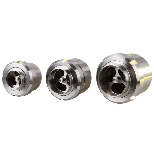 SS Hygienic Top Quality 3 Middle-union Non Return Valve — 2/6