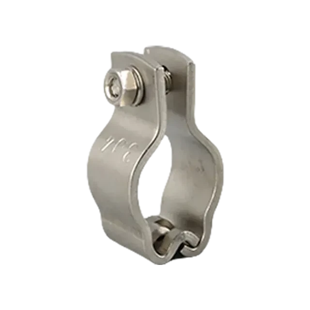Stainless Steel Adjusting Open Joint Hinged Pipe Clamp Holding Bracket — 2/6