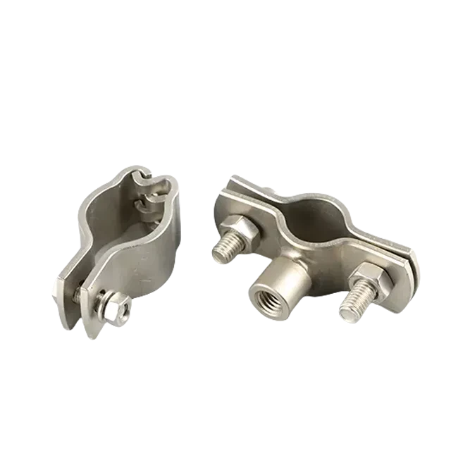 Stainless Steel Adjusting Open Joint Hinged Pipe Clamp Holding Bracket — 4/6