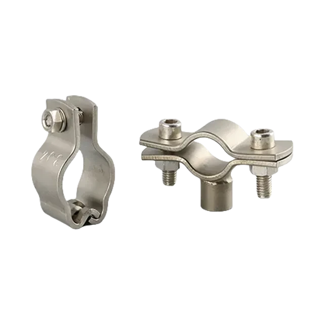 Stainless Steel Adjusting Open Joint Hinged Pipe Clamp Holding Bracket — 6/6