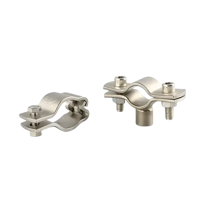 Stainless Steel Weld Clamp0n Split Ring  Pipe Bracket Hanger — 4/6