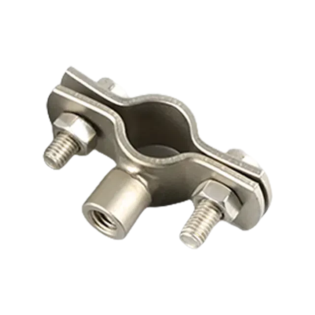 Stainless Steel Weld Clamp0n Split Ring  Pipe Bracket Hanger — 5/6