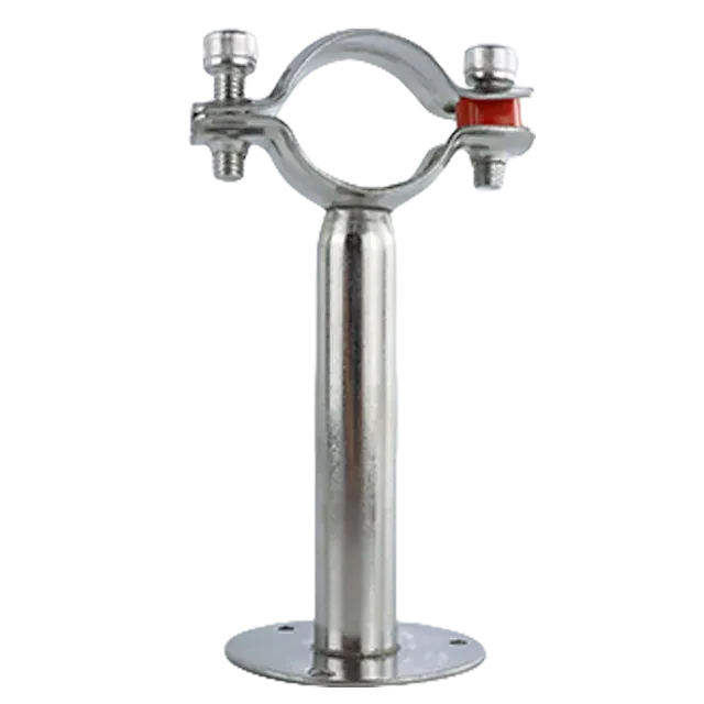 Stainless Steel  Bracket Clamp Ideal for Pipe, Tube or Rod Fixing — 5/6