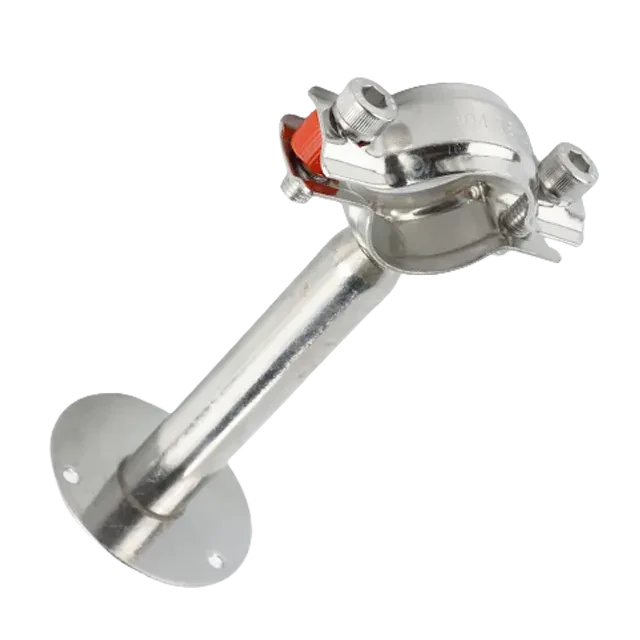 Stainless Steel  Bracket Clamp Ideal for Pipe, Tube or Rod Fixing — 3/6
