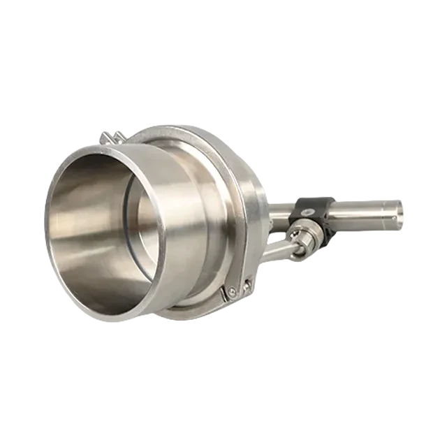 Stainless Steel Round Sight Glass with Wiper & Weldon Fitting Assembly — 6/6