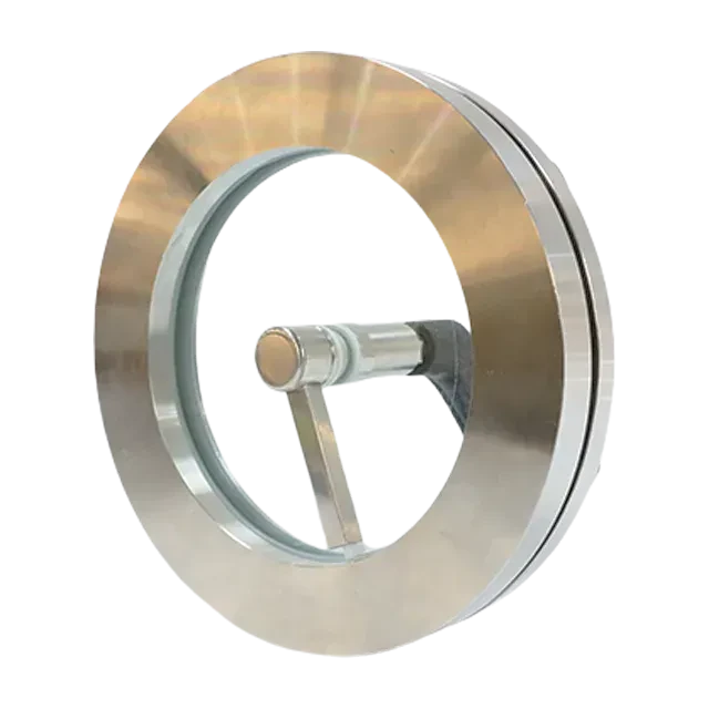 Sanitary Stainless Steel Circular Scraper Sight Glass for Pressure Vessels — 6/6