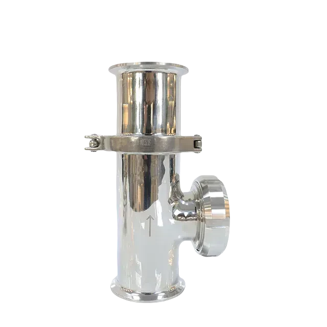 SS304 Stainless Steel High Performance Clamped Longitudinal Sight Flow Glass — 3/6