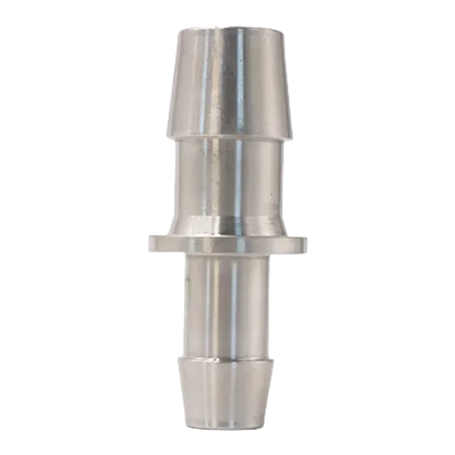 Sanitary Stainless Steel Aseptic Single Straight Hose Tube to Tube Coupling Adaptor Fitting — 2/6