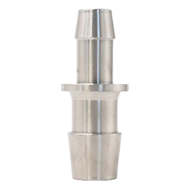 Sanitary Stainless Steel Aseptic Single Straight Hose Tube to Tube Coupling Adaptor Fitting — 5/6