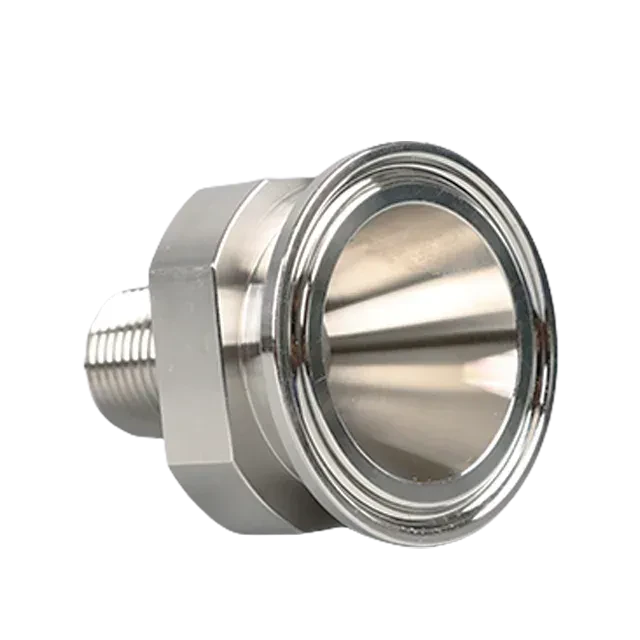 Sanitary Stainless Steel Food Grade Male Threaded to  Ferrule Clamp Fitting Adaptor — 5/6
