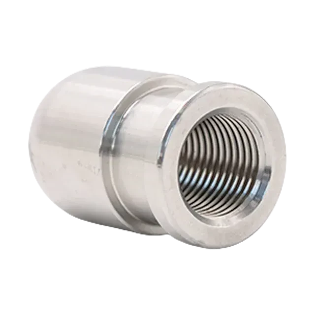 Sanitary Stainless Steel Aseptic Pipe Nozzle — 3/6