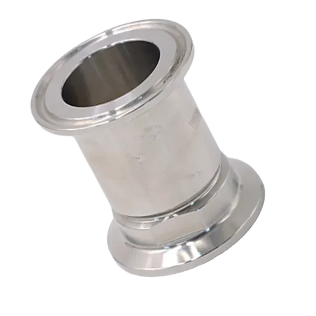 Sanitary Stainless Steel Food Grade  TriClamp  to TriClamp Ferrule  Adaptor Fitting — 4/6