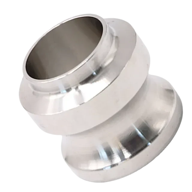 Sanitary Stainless Steel Food Grade Butt Weld Short Camlock Pipe Adaptor Fittings — 2/6